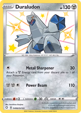 Duraludon SV092 Pokemon card