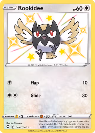 Rookidee SV101 Pokemon card