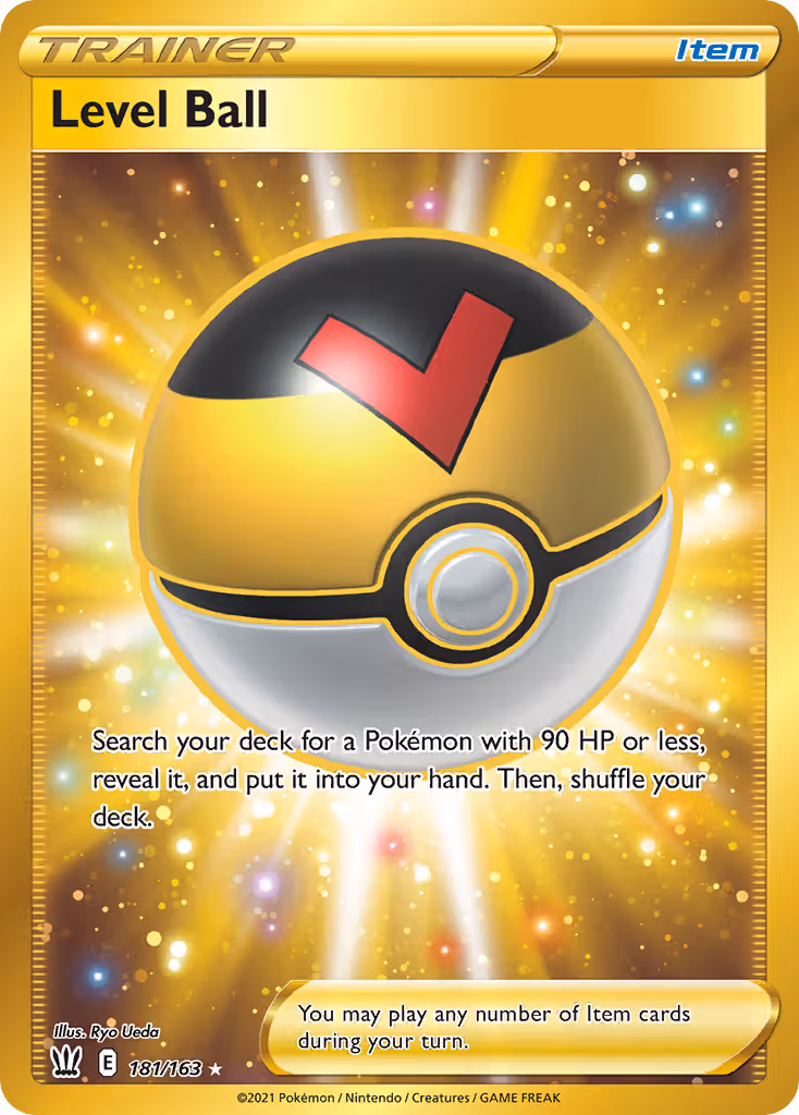 Level Ball 181/163 Pokemon card