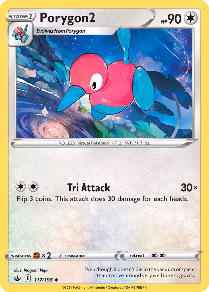 Porygon2 117/198 Pokemon card