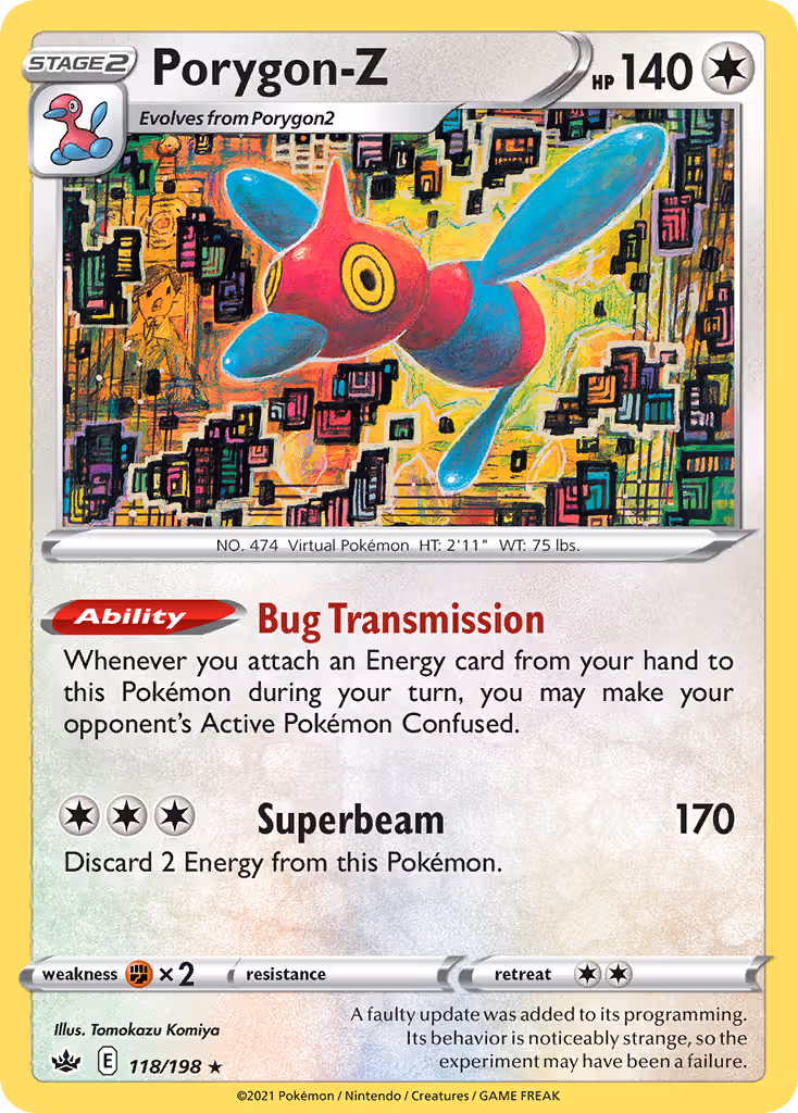 Porygon-Z 118/198 Pokemon card