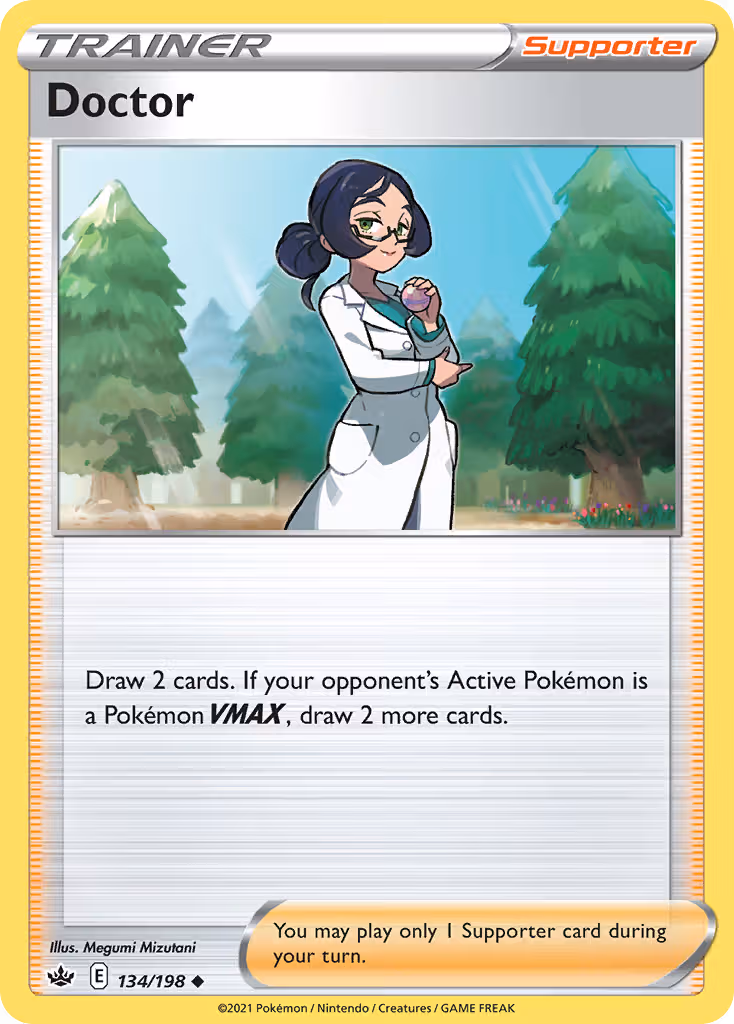 Doctor 134/198 Pokemon card