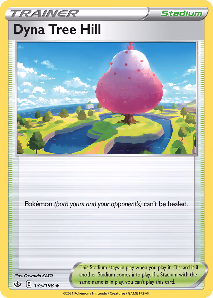 Dyna Tree Hill 135/198 Pokemon card