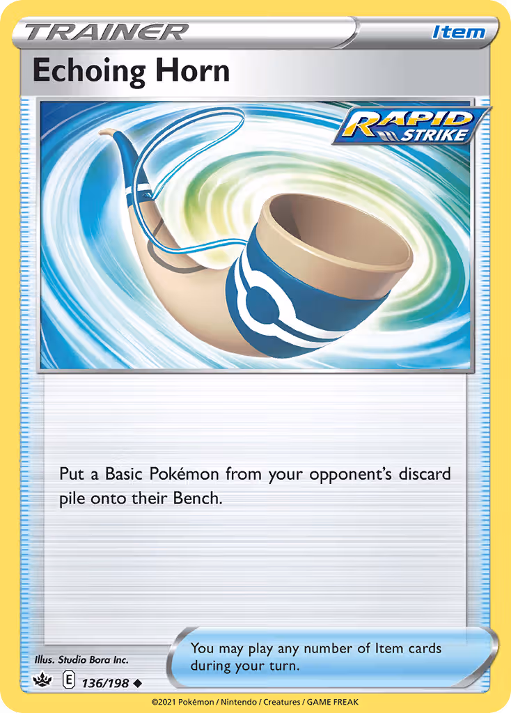 Echoing Horn 136/198 Pokemon card