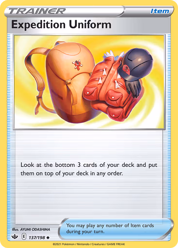 Expedition Uniform 137/198 Pokemon card