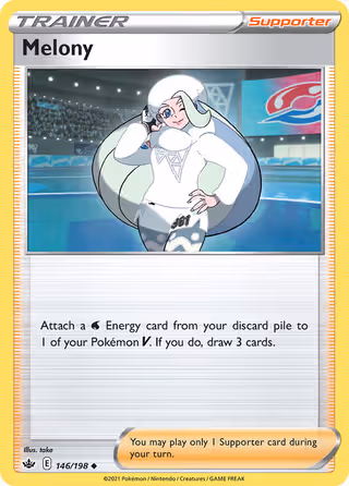 Melony 146/198 Pokemon card