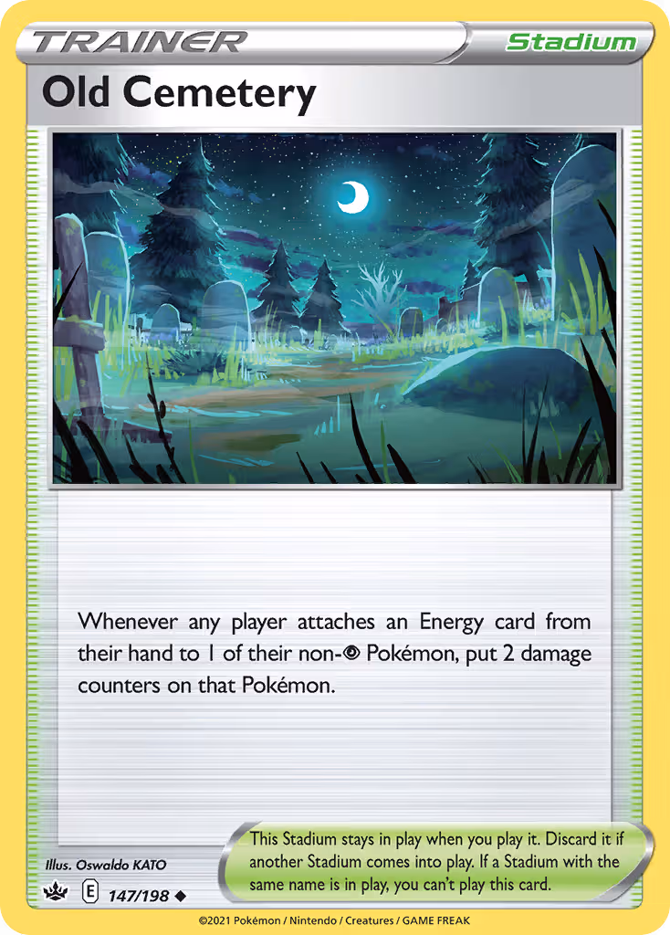 Old Cemetery 147/198 Pokemon card