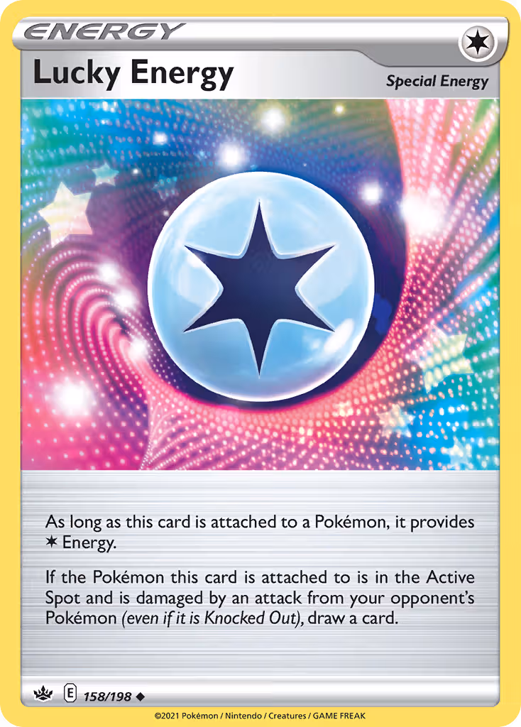 Lucky Energy 158/198 Pokemon card