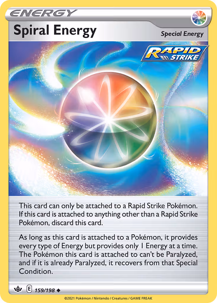Spiral Energy 159/198 Pokemon card