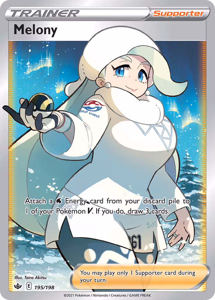 Melony 195/198 Pokemon card