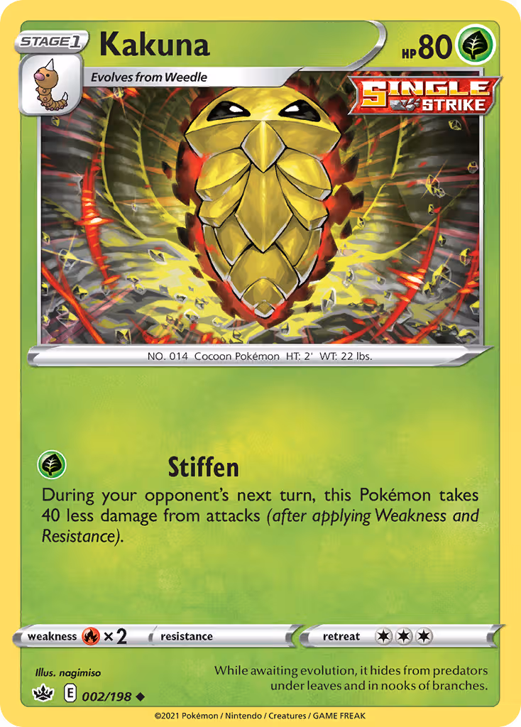 Kakuna 2/198 Pokemon card