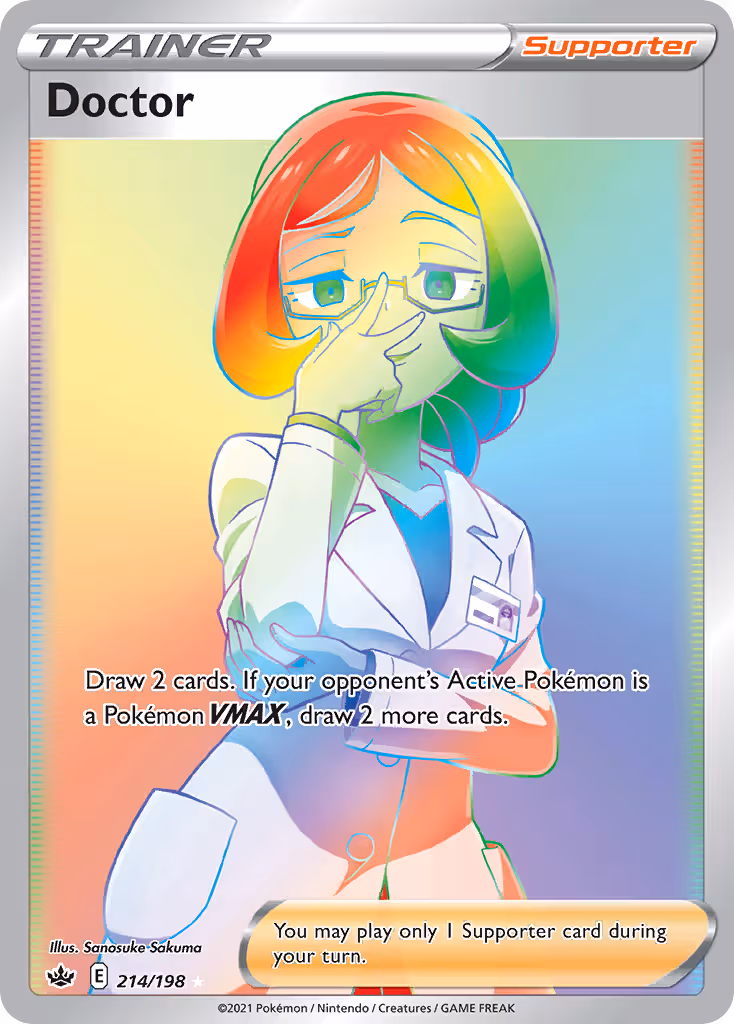 Doctor 214/198 Pokemon card