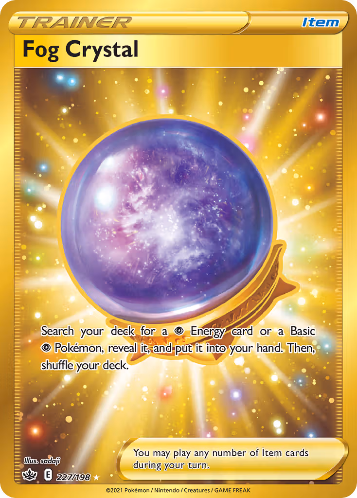 Fog Crystal 227/198 Pokemon card