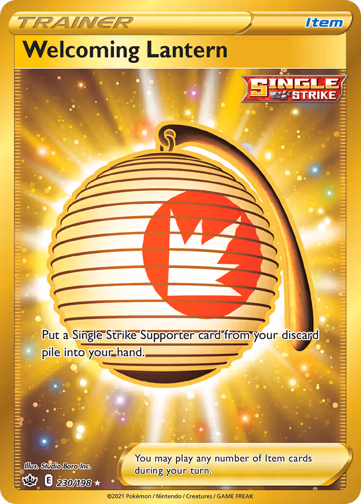 Welcoming Lantern 230/198 Pokemon card