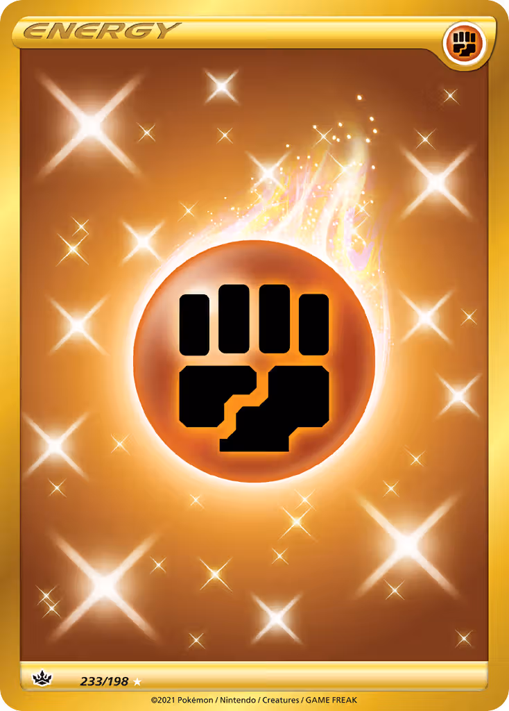 Fighting Energy 233/198 Pokemon card