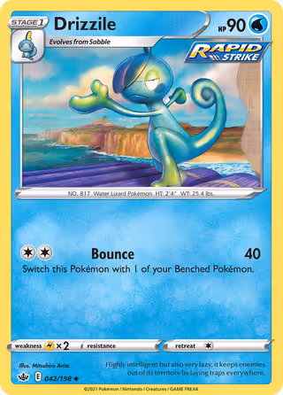 Drizzile 42/198 Pokemon card