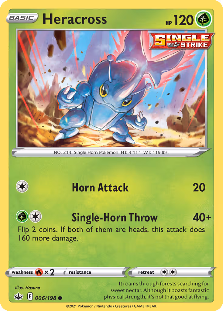 Heracross 6/198 Pokemon card