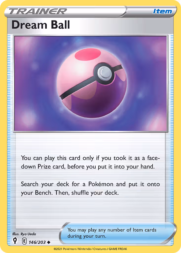Dream Ball 146/203 Pokemon card