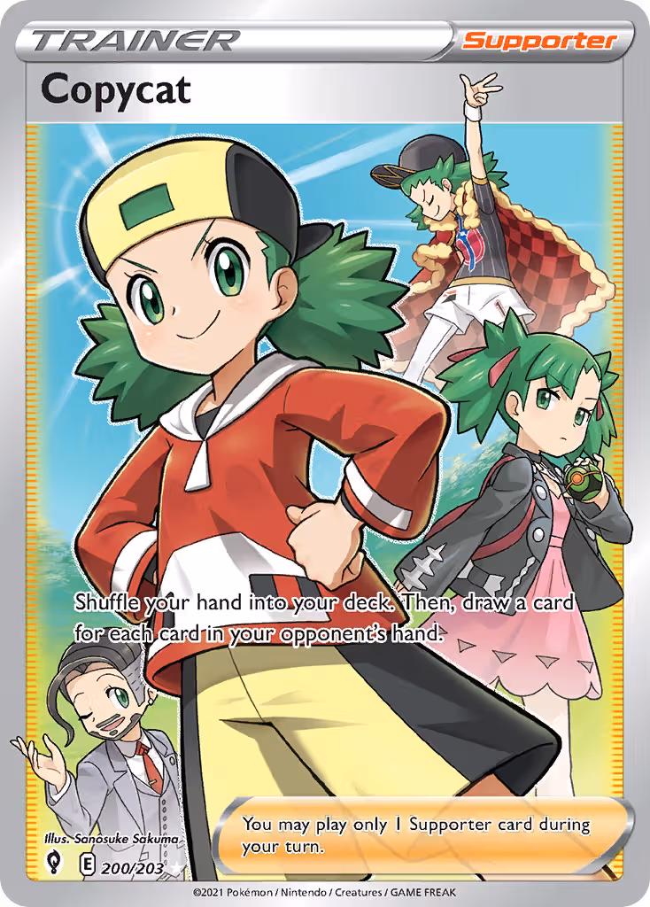Copycat 200/203 Pokemon card