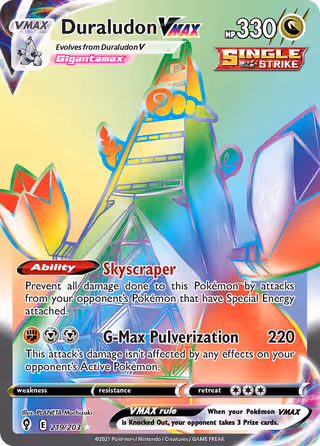 Duraludon VMAX 219/203 Pokemon card