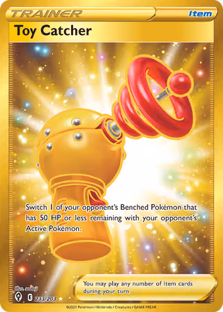 Toy Catcher 233/203 Pokemon card