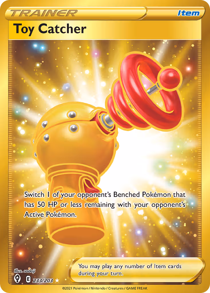 Toy Catcher 233/203 Pokemon card