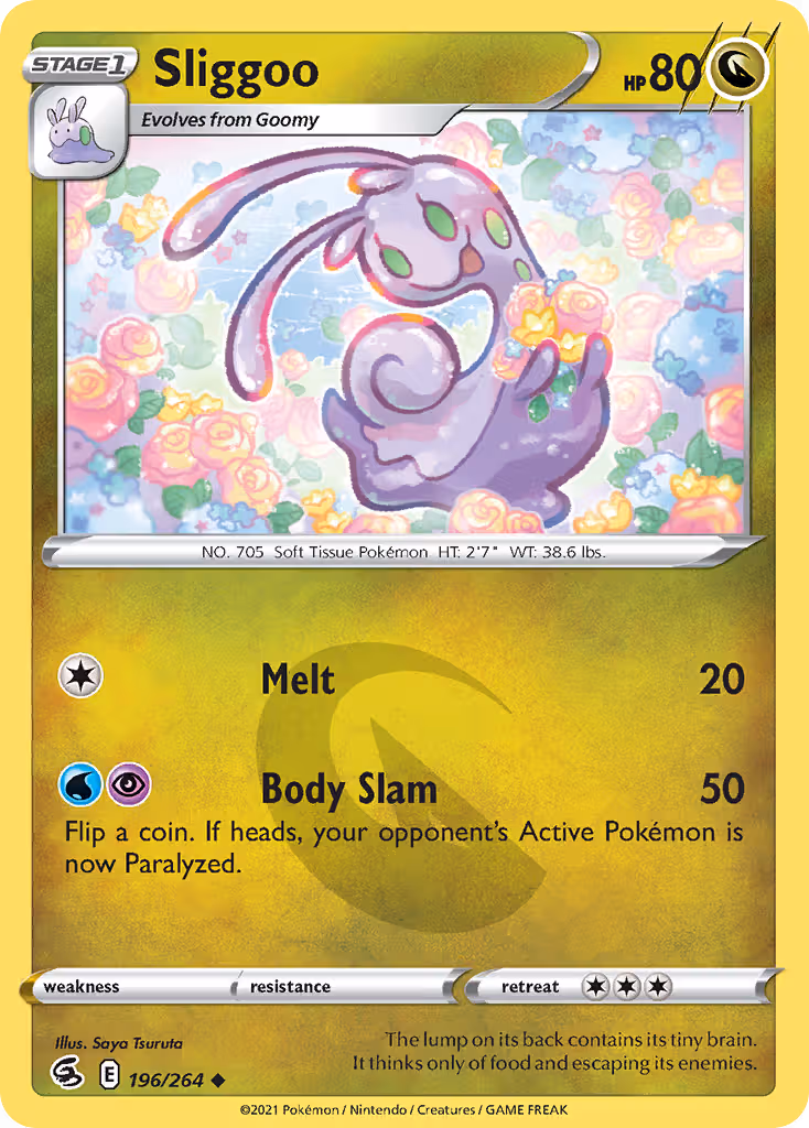 Sliggoo 196/264 Pokemon card