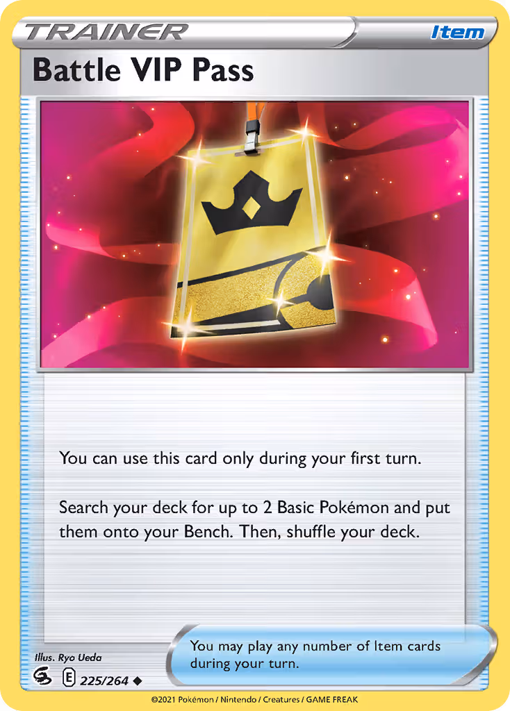 Battle VIP Pass 225/264 Pokemon card