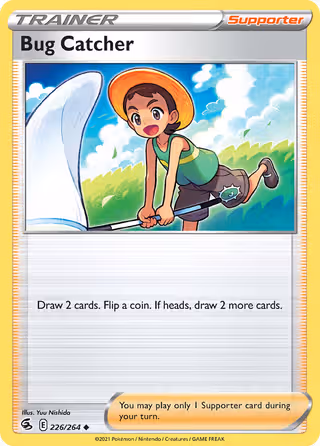 Bug Catcher 226/264 Pokemon card