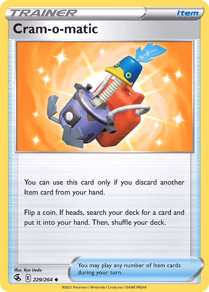 Cram-o-matic 229/264 Pokemon card