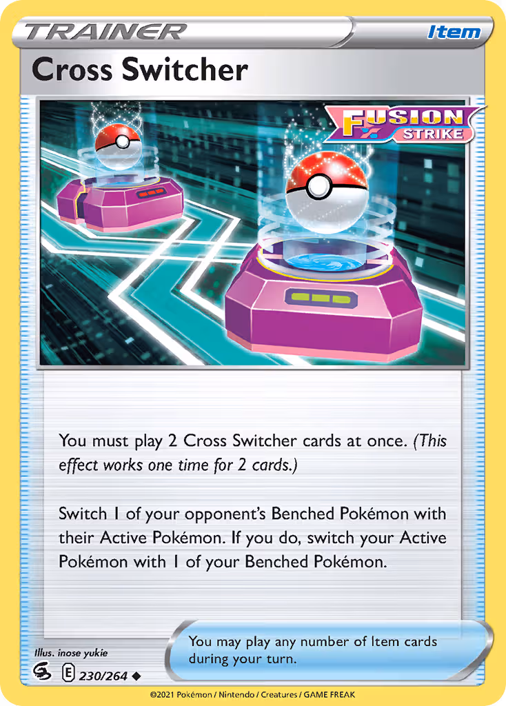 Cross Switcher 230/264 Pokemon card