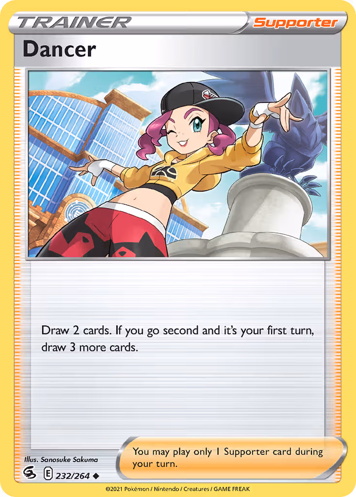 Dancer 232/264 Pokemon card