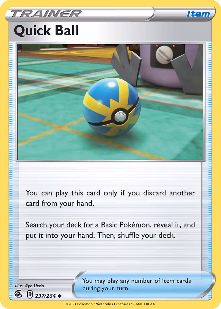 Quick Ball 237/264 Pokemon card