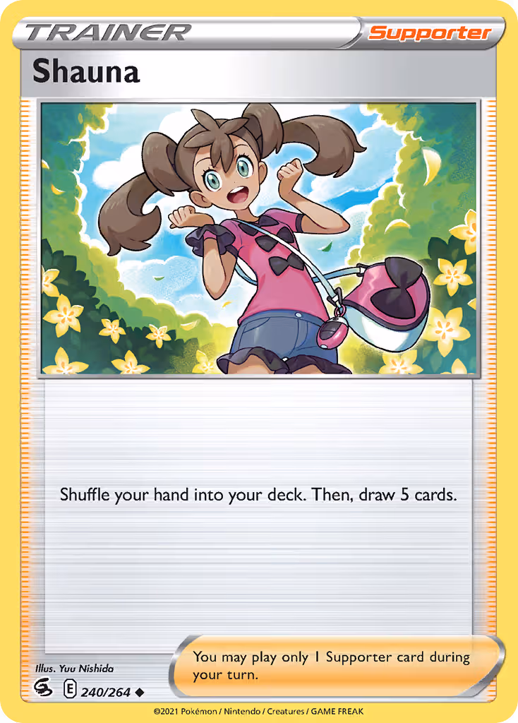 Shauna 240/264 Pokemon card