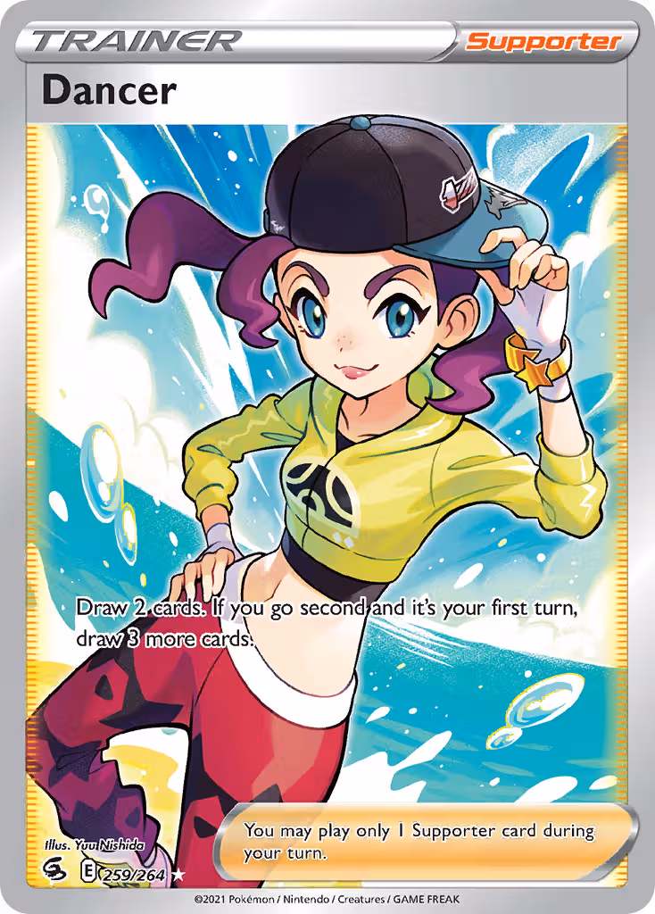 Dancer 259/264 Pokemon card