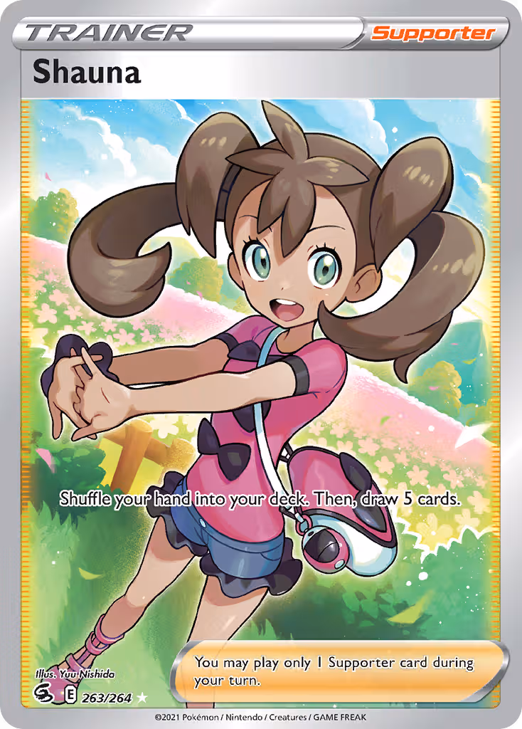 Shauna 263/264 Pokemon card