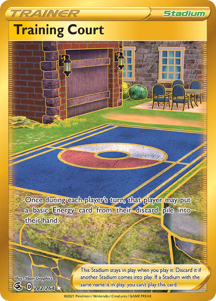 Training Court 282/264 Pokemon card