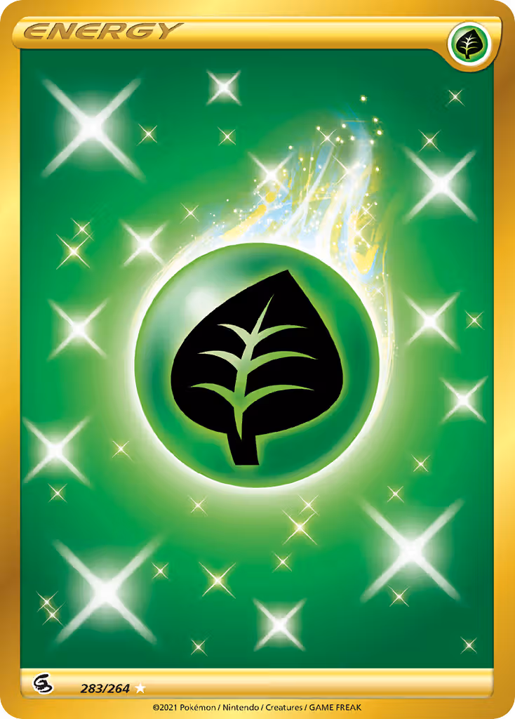 Grass Energy 283/264 Pokemon card