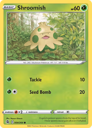 Shroomish 4/264 Pokemon card