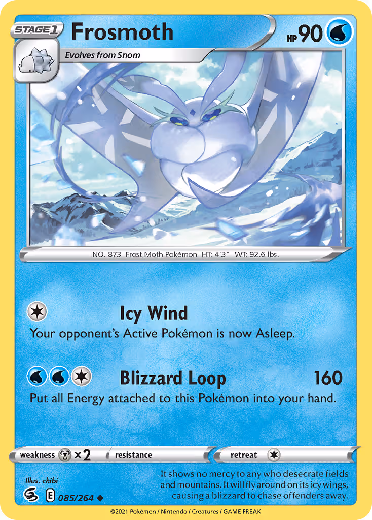 Frosmoth 85/264 Pokemon card