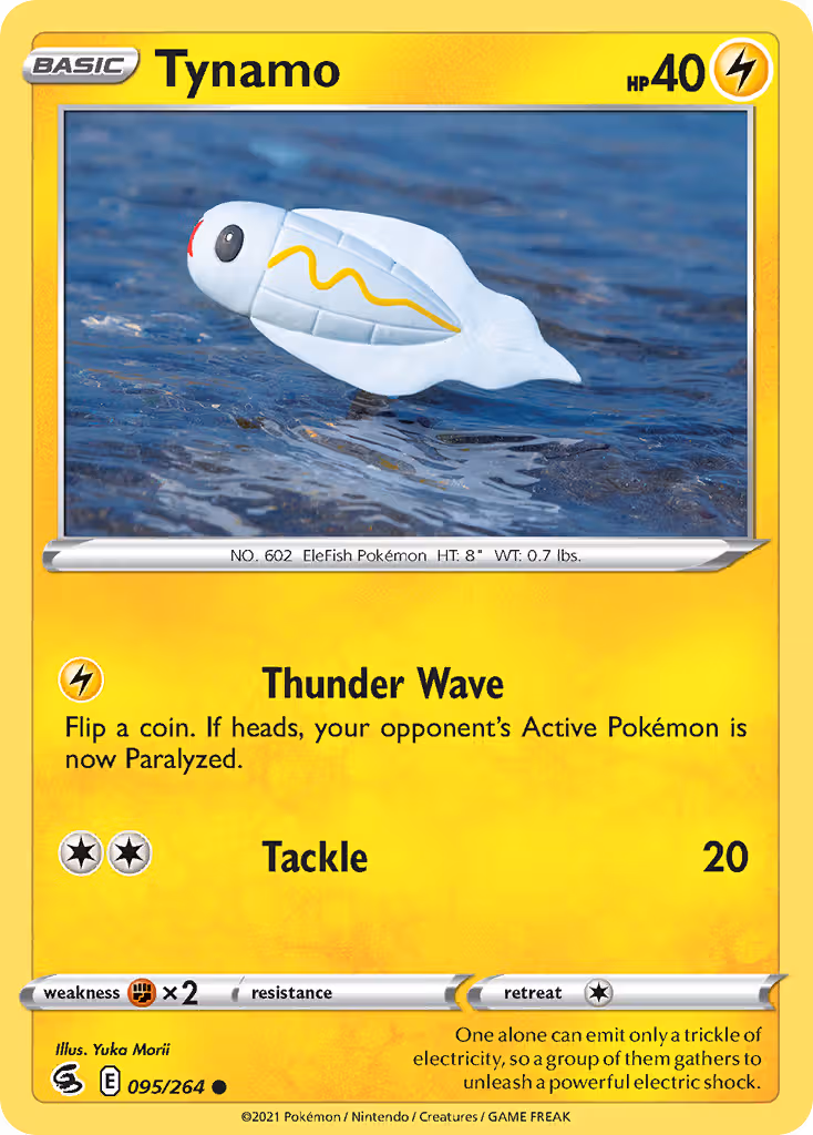 Tynamo 95/264 Pokemon card