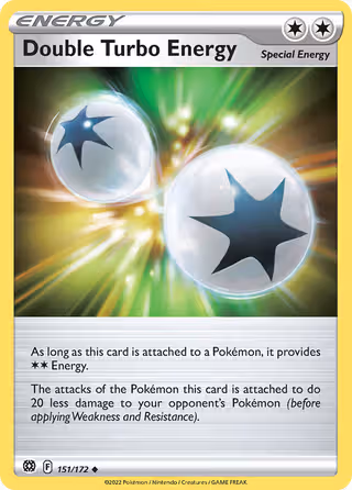 Double Turbo Energy 151/172 Pokemon card