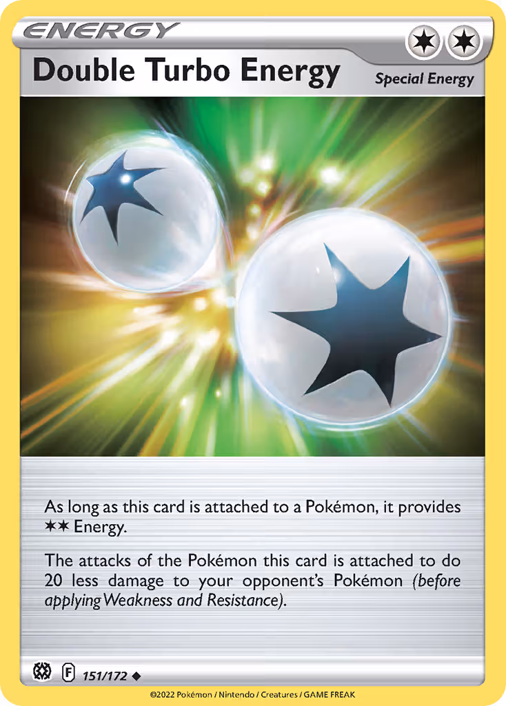 Double Turbo Energy 151/172 Pokemon card