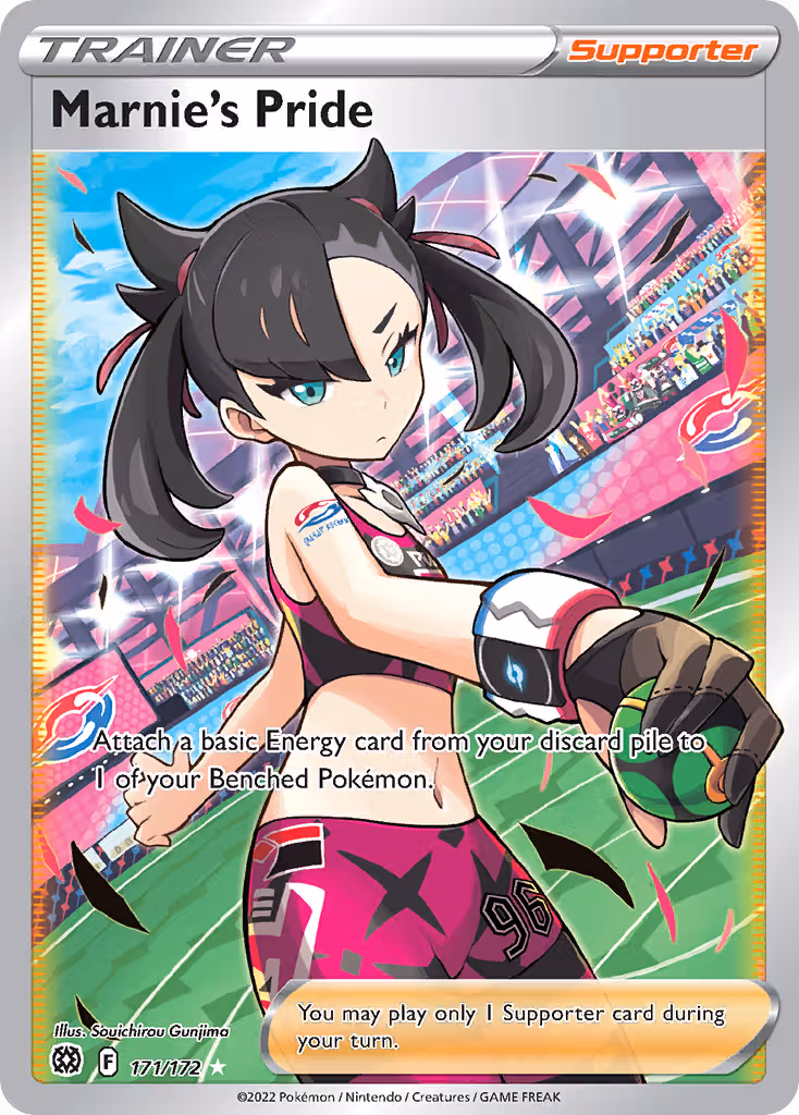 Marnie's Pride 171/172 Pokemon card