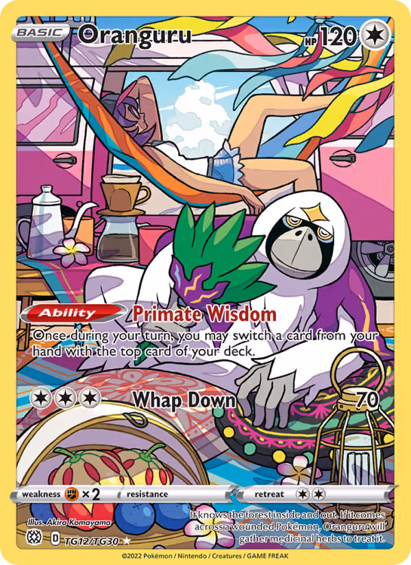 Oranguru TG12 Pokemon card