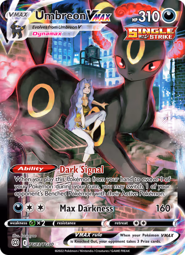Umbreon VMAX TG23 Pokemon card