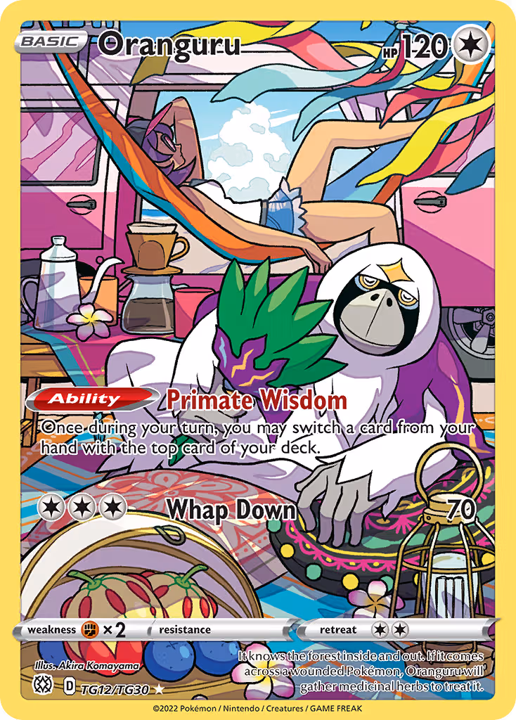 Oranguru TG12 Pokemon card