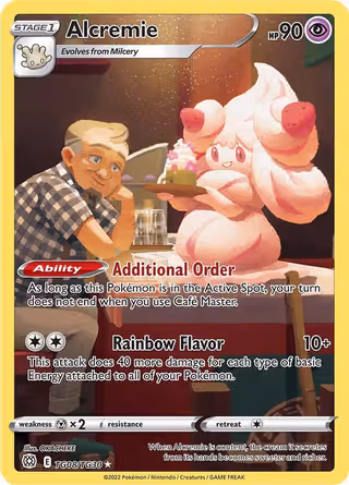 Alcremie TG08 Pokemon card