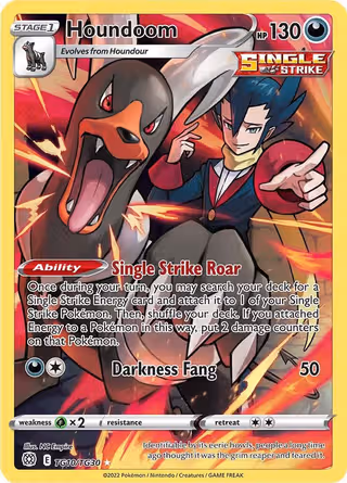 Houndoom TG10 Pokemon card