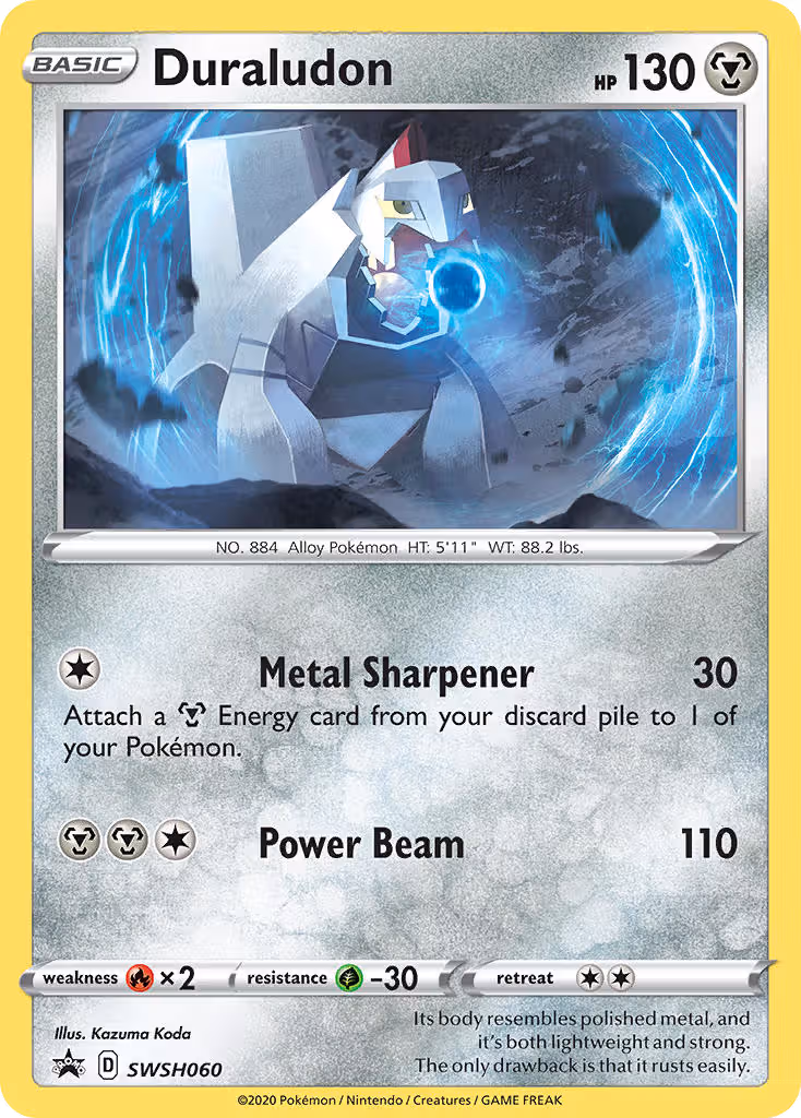 Duraludon SWSH060 Pokemon card